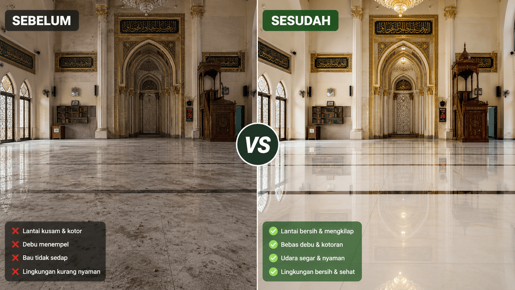 Cleanermasjid - "Bersih Masjid, Bersih Hati"